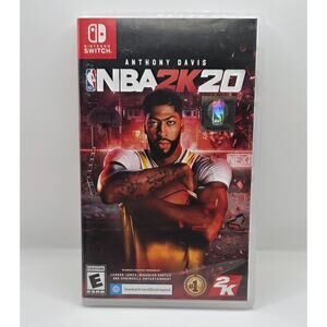 NBA 2K20 Nintendo Switch Video Game Anthony Davis Cover